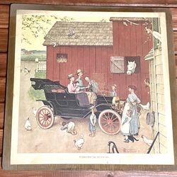 Norman Rockwell picture … Ford model T car