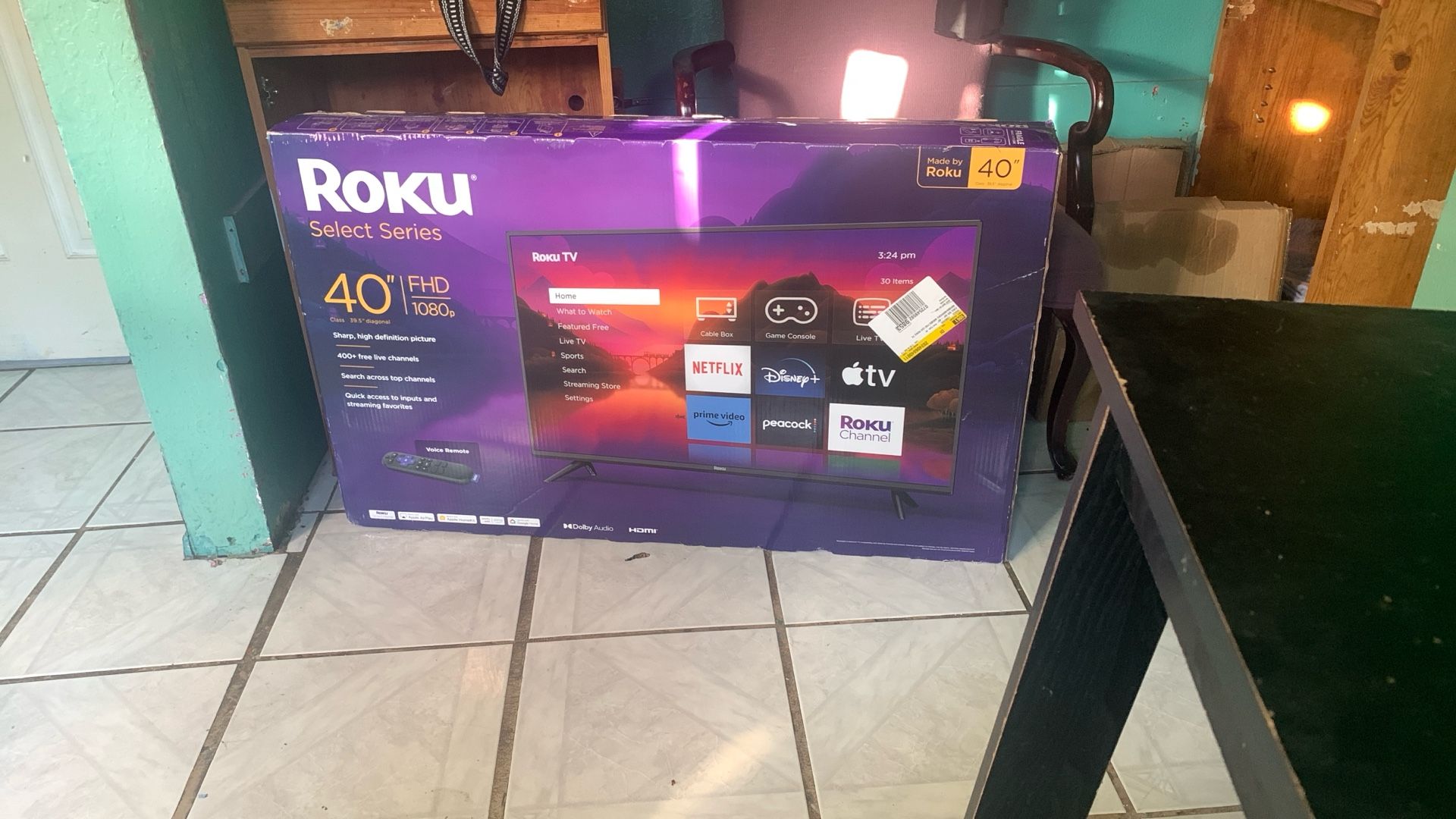 Brand New 40 Inch Roku Tv