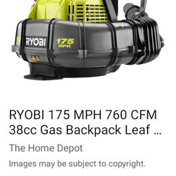 Ryobi Leaf Blower 