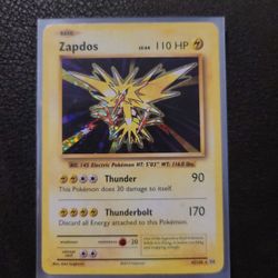 Zapdos Holo