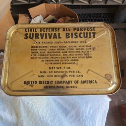 Civil Defense All-purpose Survival Biscuits 