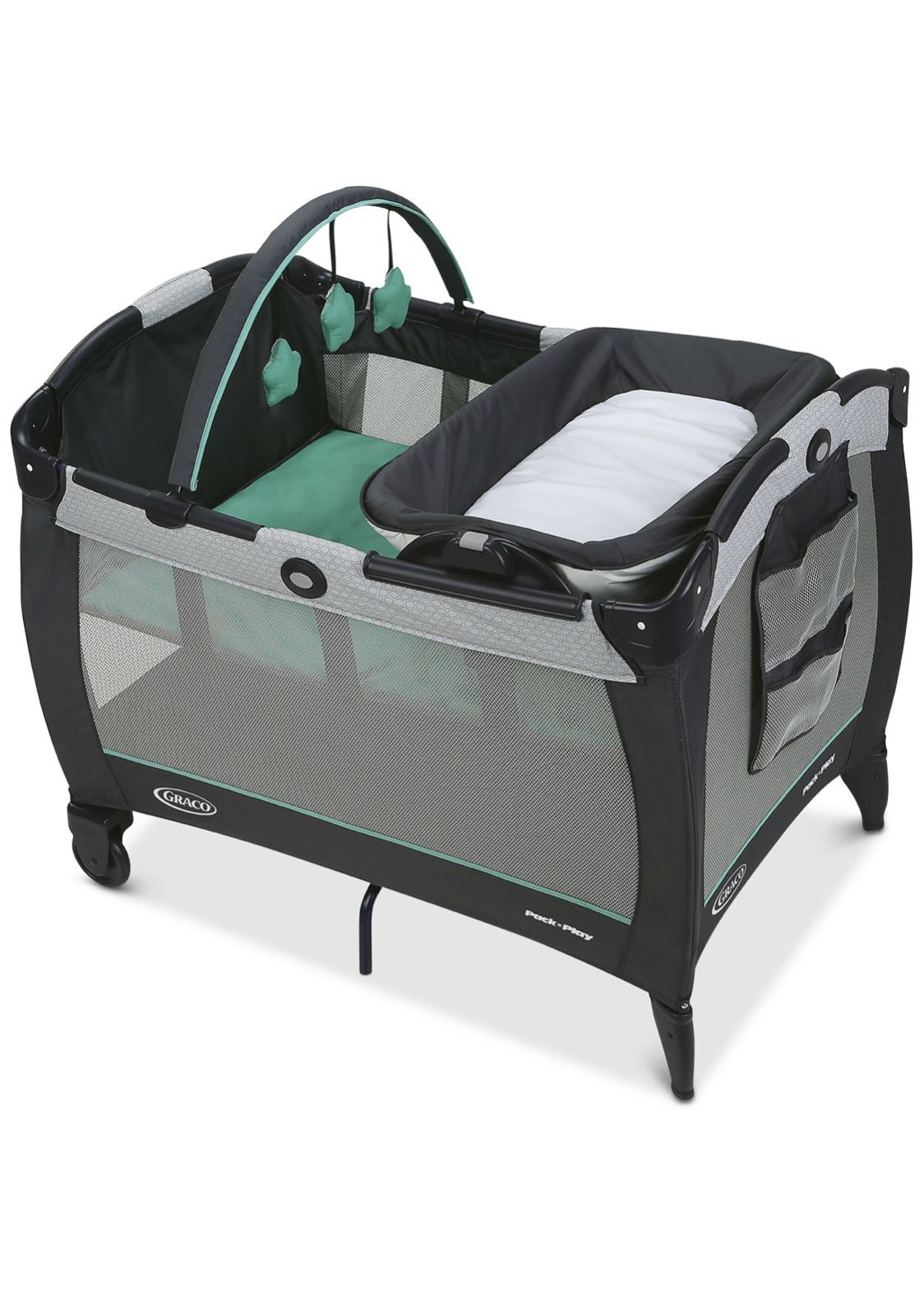 Graco baby playpen with changing table
