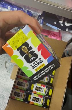 Panini box stickers