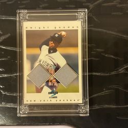 Dwight Gooden Jersey Fusion 33/75 Game Worn Swatch