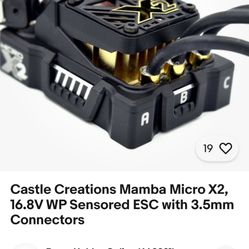 Mamba Micro Mini X2 ESC 