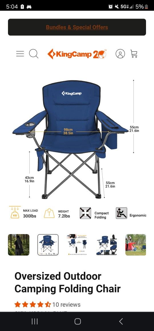 King Camp Camping Chair