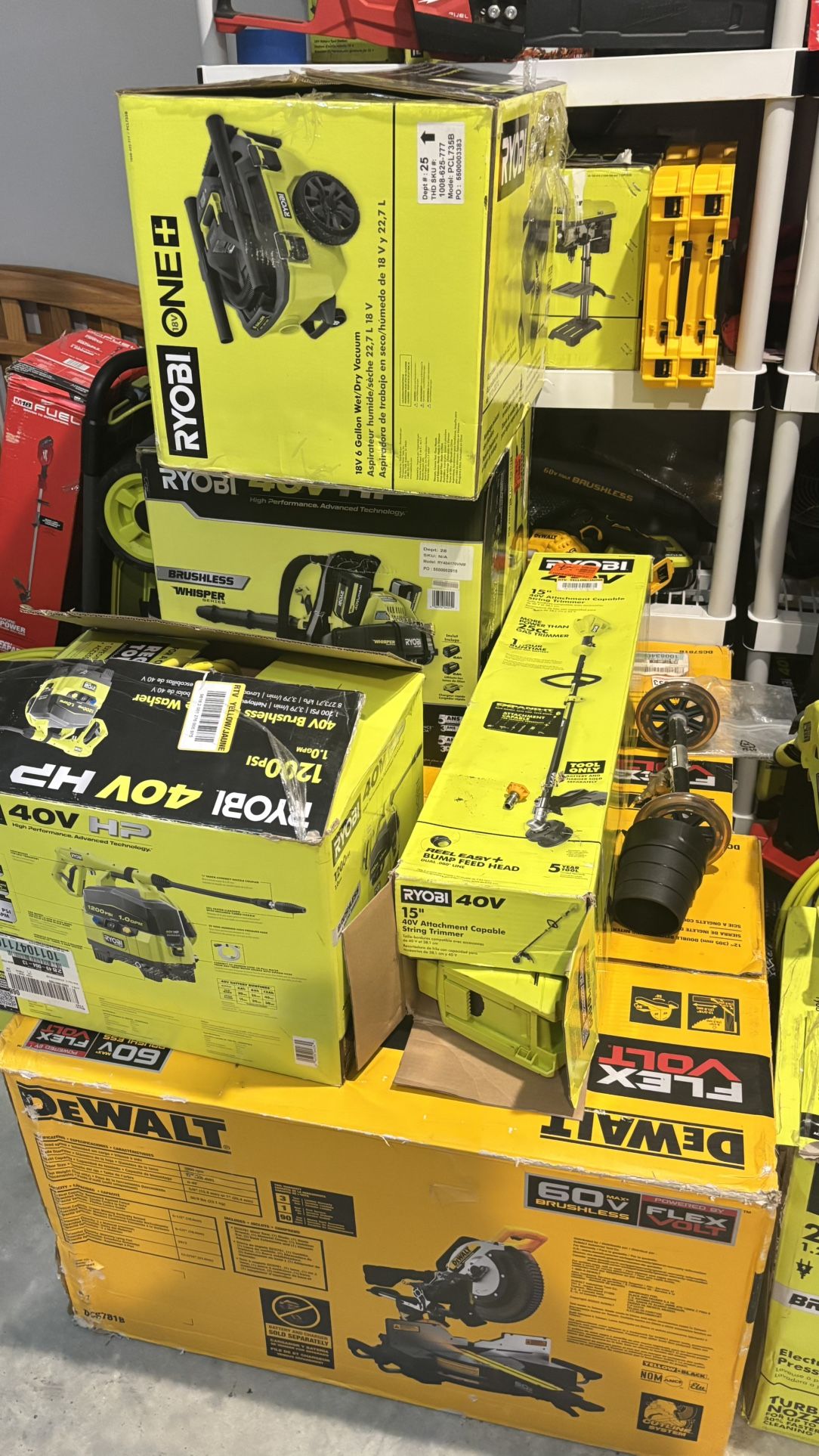 Tools Think Milwaukee And Dewalt For Sale