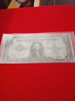 1 dollar 1923 silver certificate