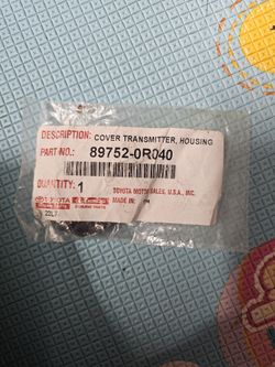 Brand New Toyota Key Housing Uncut