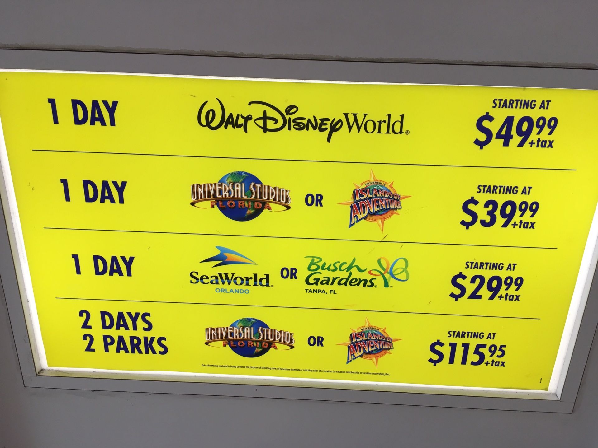 Tickets for Disney 50$