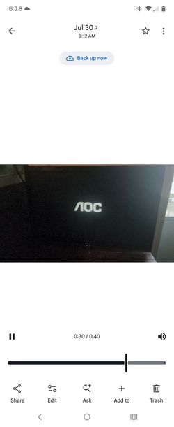 AOC monitor