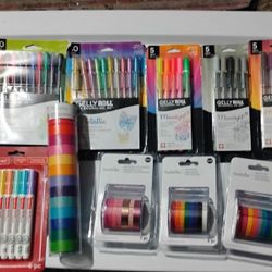 Gel Pens & Washi Tape Bundle