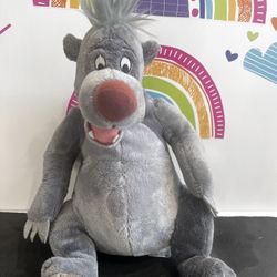 DISNEY  BALOO 12 INCH SOFT PLUSH FROM JUNGLE BOOK THE MOVIE. 12 INCH