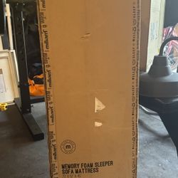 Millard memory foam sleeper sofa mattress 73x53x45