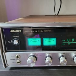 Hitachi Quadrophonic Audiophile Stereo Receiver 