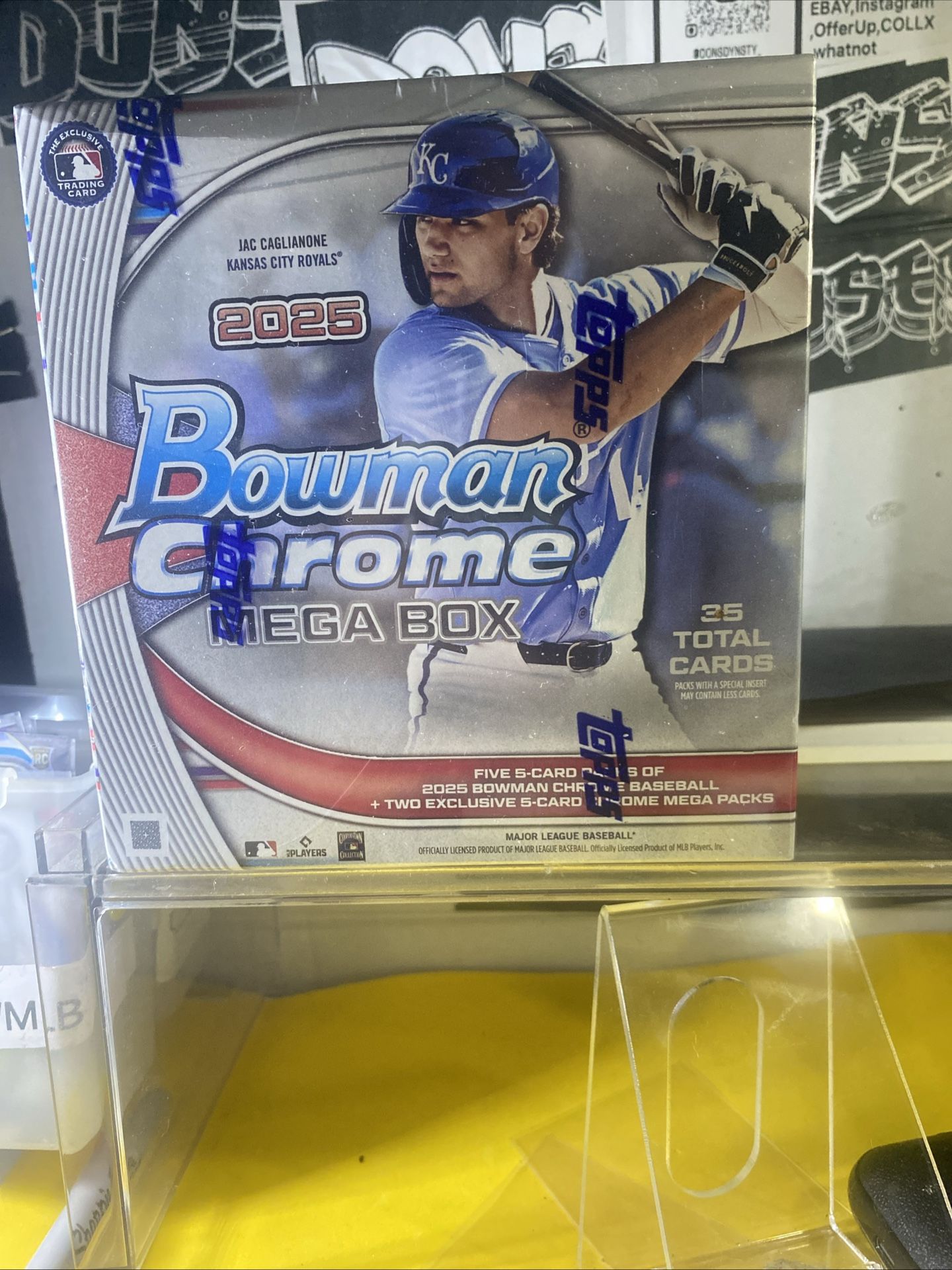 Topps 2025 Bowman Chrome Megas Box