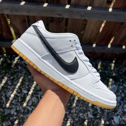 Nike SB Dunk Low White Gum (Size 8.5, 9, 10.5, 11, 11.5)