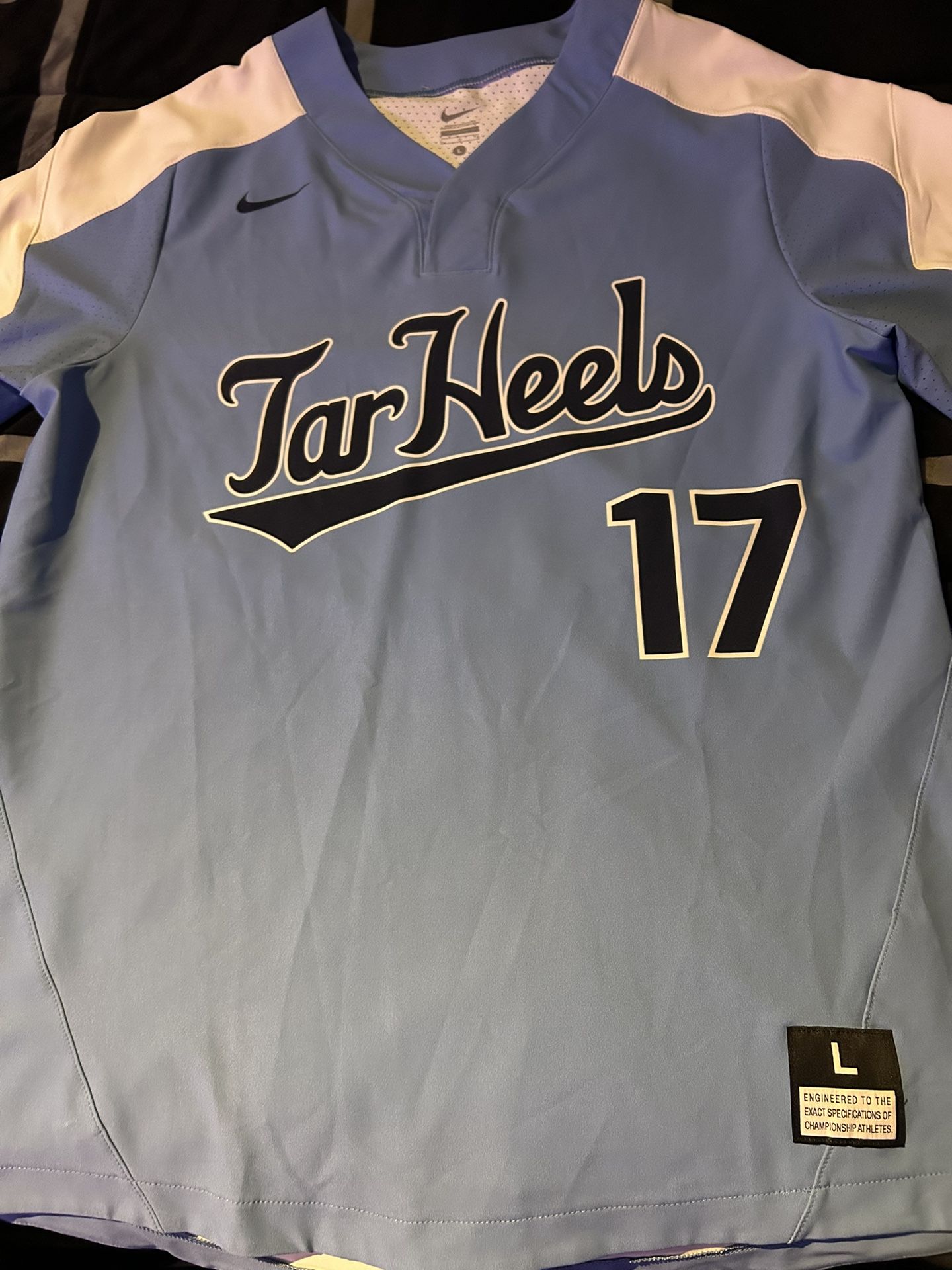 Nike Tar Heels Jersey Sz L