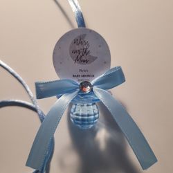 Over The Moon Silver Baby Shower Pacifiers Guest Favor Necklaces 