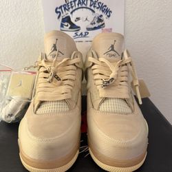 Women’s Air Jordan Four Off-White Sail