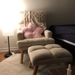 Beige Loveseat