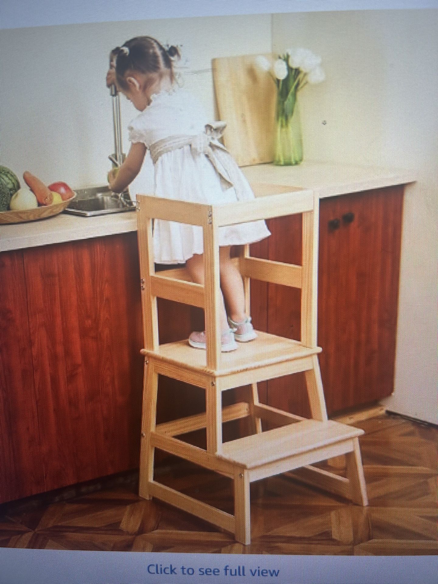 Toddler Kitchen Stool