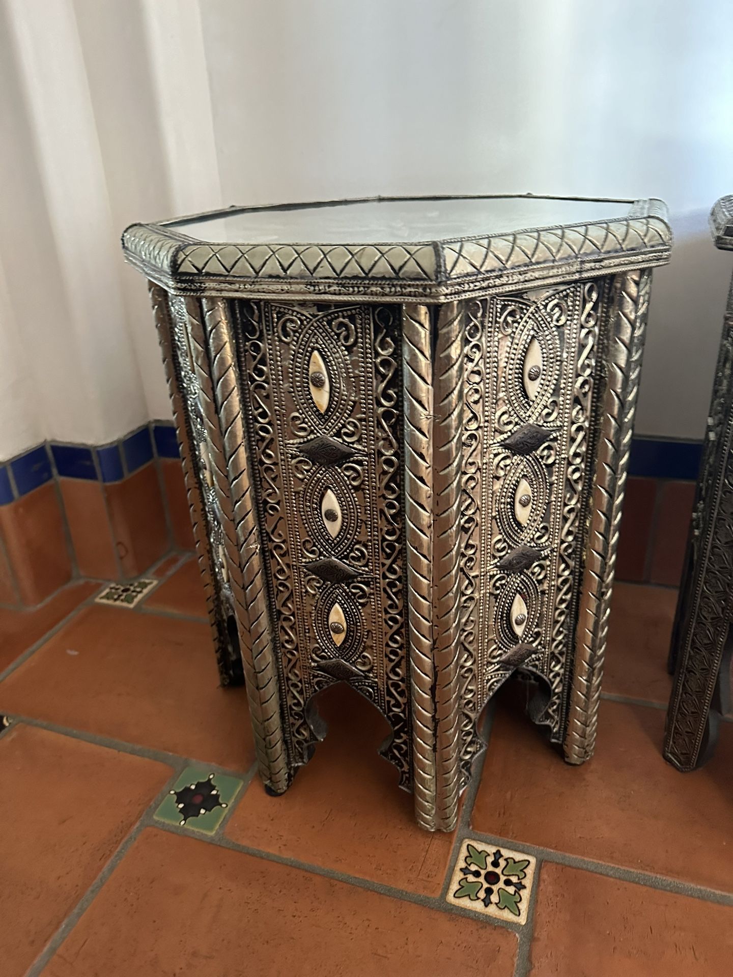 Antique Moroccan Tables (I have 3) SOLD INDIVIDUALLY