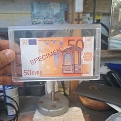 2001 SPECIMEN 50 EUROS UNCIRCULATED