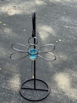 Dragonfly Candle Holder Stand