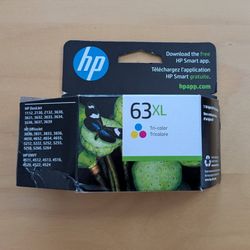 Genuine HP 63 XL Color Ink Cartridge F6U63AN Printer