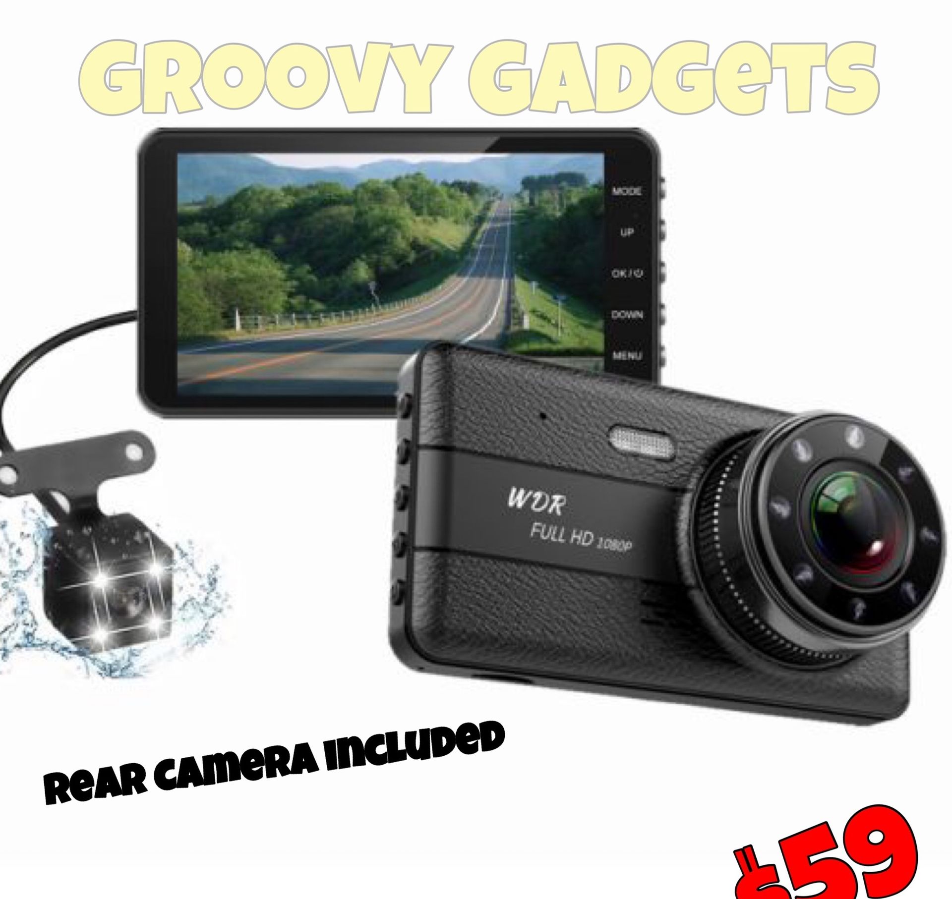 Front & Rear Camera Bundle • All in Box • SUPER EASY SET UP🔥Protect Your Self