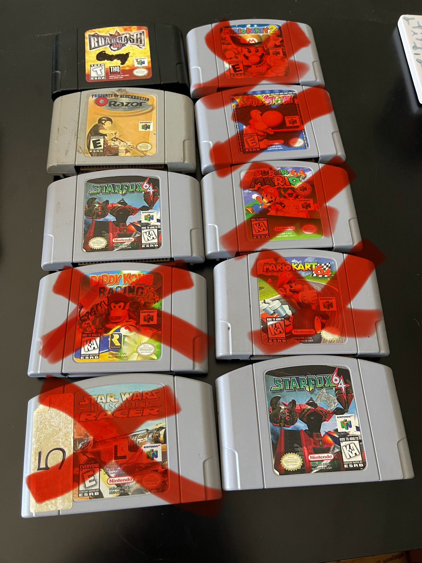 N64 Games Check Description