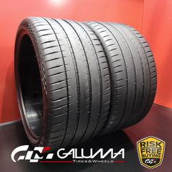 Set of 2 Tires LikeNEW Michelin Pilot Sport 4S ★ XL 315/30ZR22 315/30/22 #94226