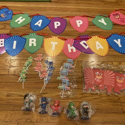 PJ Mask Birthday decoration set