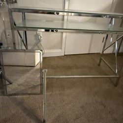 Vanity with chair