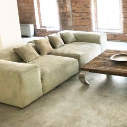 Large Sectional Designer Sofa