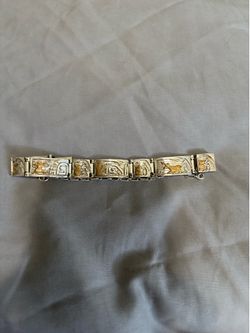 South American 925 silver Story Telling Bracelet