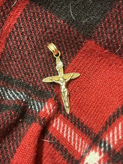 Real 14k Gold Cross 