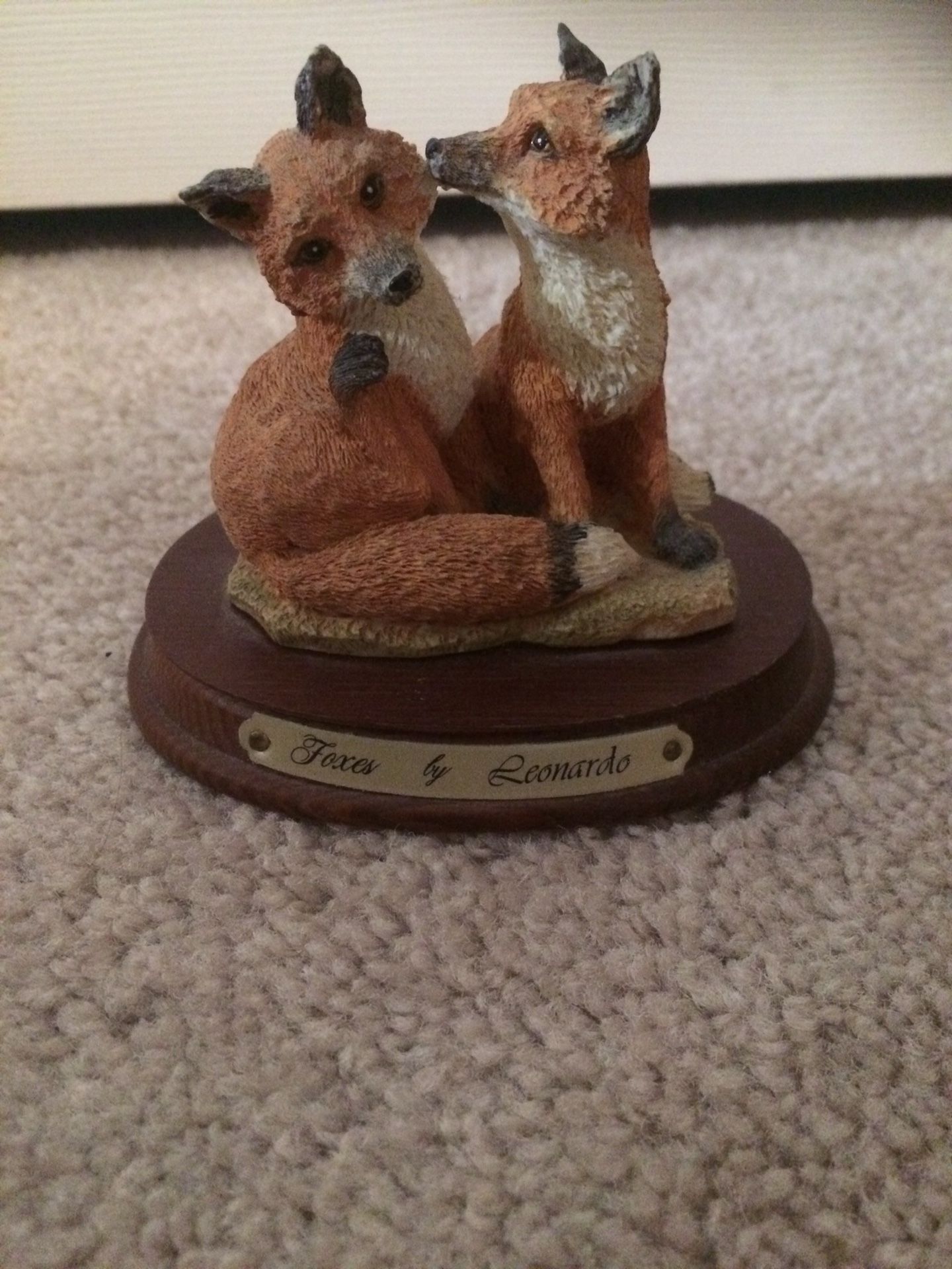 Antique fox statue from England