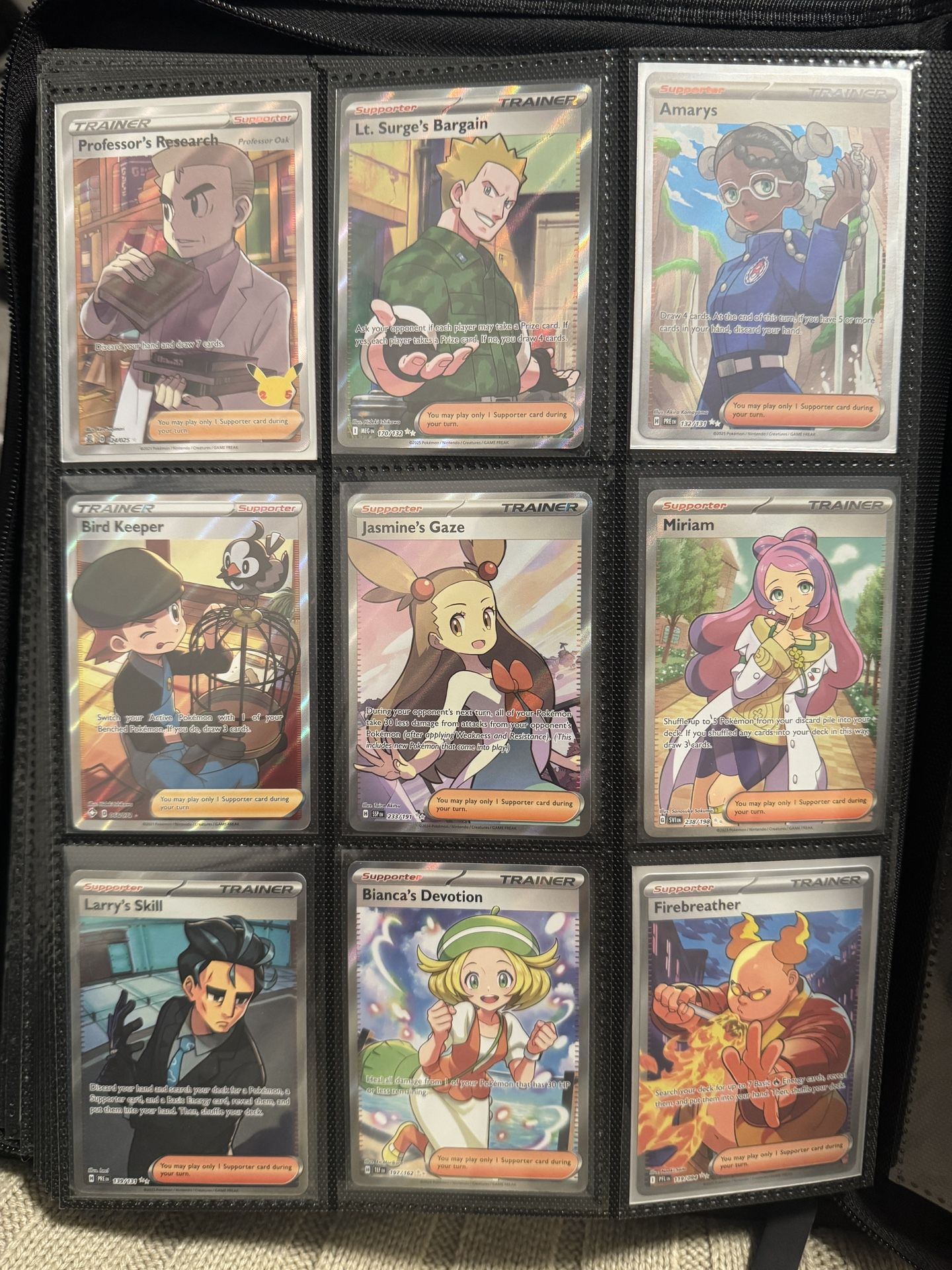 Pokemon Cards Full Art Trainers