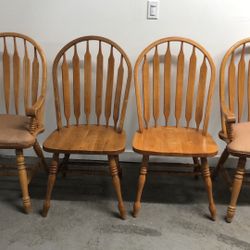 OakwoodSet Of 4 Dining Chairs Very Strong 