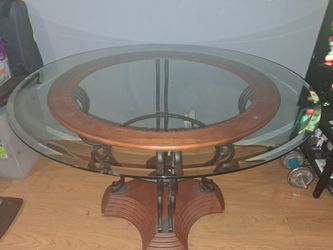 Glass table
