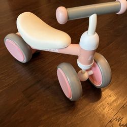 Baby Balance Bike Toys for 1 Year Old Gifts Boys Girls 10-24 Months Kids Toy Toddler Best First Birthday Gift Children Walker No Pedal Infant 4 Wheels