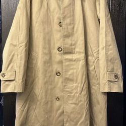 Ralph Lauren Mens Insulated Coat Sz 36S Khaki Color Preowned Excellent Condition Shipping Only 