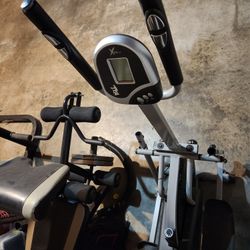 XtremepowerUS 2-in-1 Elliptical Fan Bike / Cycling Machine