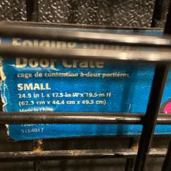 Small Dog Crate Double Door