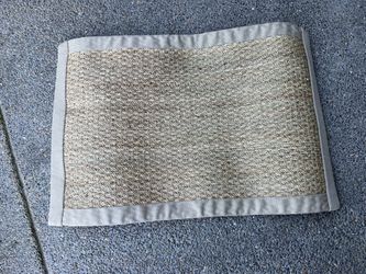 Pottery Barn 2x3  Custom Color-bound Seagrass Rug