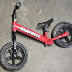 Strider bike  red