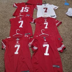 49 Ers Jersey For Sale 30.00 Each Size Large. Medium. White One Medium. Small. Medium