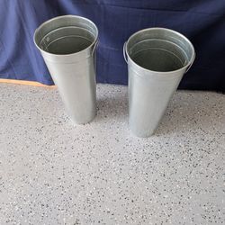 Flower Pots 23" High 11" Round At The Top